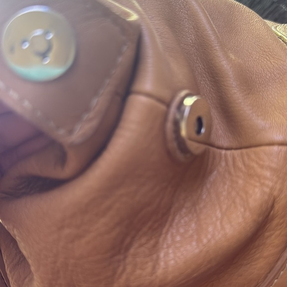 ▶️ Sundance ◀️ Catalog Lucia Satchel Italian  Leather Purse - Picture 10 of 11